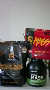 Gainer Serious Mass 5,5 kg a  Mutant Mass 7 kg  a  iné - 5