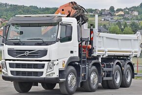 VOLVO FM 450 trojstranný sklapač s hydraulickou rukou TOP - 5