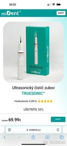 Ultrasonický čistič zubného kameňa a UV sterilizátor kefiek - 5