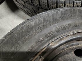 Plechové disky 4x98 + zimné pneu 195/65r15 - 5