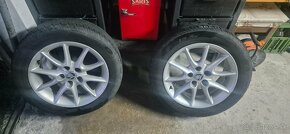 Alu disky 5x100 R16, pneu letné 205/55 R16 - 5