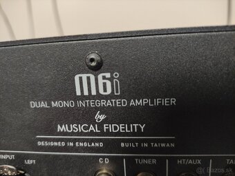 Musical Fidelity M6i zosilňovač - 5