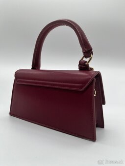 Jacquemus burgundy kabelka - 5