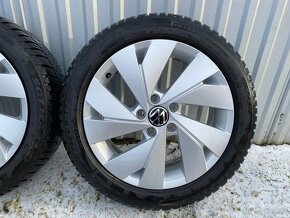 Zimná sada originál VW Golf 8, 5x112 R17 + pneu 205/50 R17 - 5