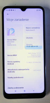 Xiaomi Redmi Note 8T 4GB/64GB White bez krabice - 5