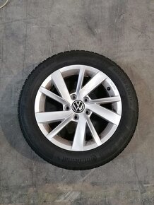 Predám originál zimnú sadu VW 5x112 R16 - 5