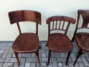 Ohýbané bukové stoličky "thonetky" po renovaci - 5