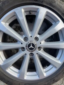 Original Mercedes disky R17, 5x112, sivé - 5