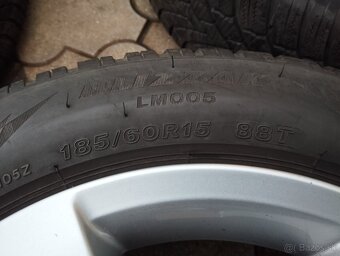 SADA ALU DISKOV 5X100 PNEU 185/60R15 LETO SKODA - 5