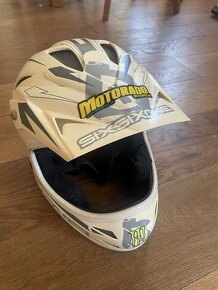 Motocrossova/Mtb helma/prilba SixSixOne biela - 5