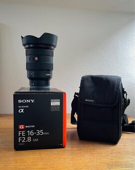 Sony 16-35 mm f2.8 GM + originál puzdro + ND filtre - 5