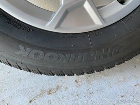 Audi Q3 original disky R17 + zimne pneu HANKOOK komplet sada - 5