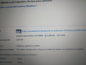 rozpredám netbook Acer aspire one D255 - 5