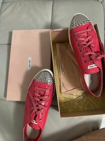 Miu Miu fuxia sneakers 41 top - 5