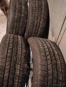 Zimné 4ks alu disky orig. BMW 5x120 R18 pneu 245/50 R18 5mm - 5