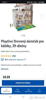 Drevený domček Playtive - 5