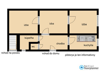 Na predaj  3 izb. dom v obci Tvrdošovce . - 5