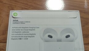 Airpods 3 (Úplne nové/ nerozbalené bt. slúchadla zn. Apple) - 5