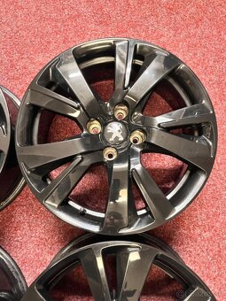 4x108 R17 originál alu disky Peugeot 2008 - 5