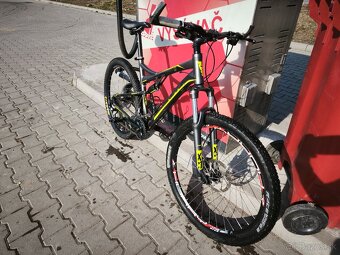 celoodpružený horsky bicykel KTM - 5