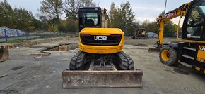 Minibagr JCB 85Z-1, rok výroby 2019, 3796 mth, nové pásy - 5