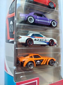 Nissan 5 Pack Hotwheels Nissan Skyline R32 GTR Silvia S13 - 5