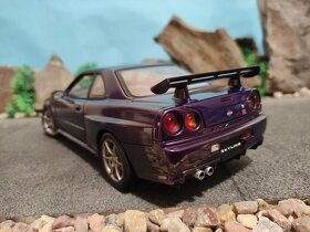 Prodám model 1:18 Nissan Skyline R34 GTR AUTOart - 5