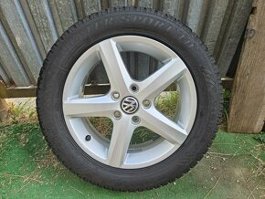 Originálna zimná sada VW - 5x112 R16 + 205/55 r16 - 5