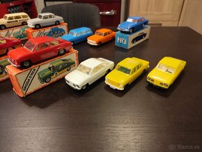 Staré hračky - autíčka škoda, Wartburg PlasticArt ne ITES - 5