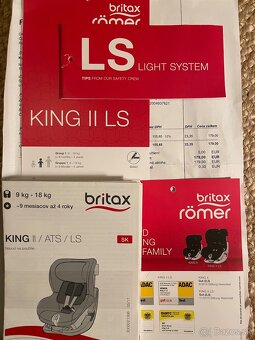 Autosedacka Britax Römer KING II LS Black Series - 5