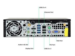 PREDÁM INOVOVANÝ  MALÝ PC HP Compaq 8200 Elite Ultra-slim PC - 5