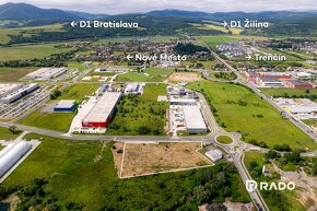 RADO | Predaj pozemku 9000 m2 - Priemyselný park Trenčín - 5