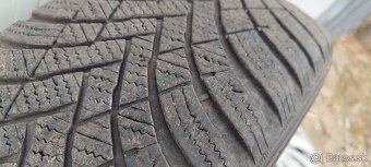 Plechové disky 5x112 s pneu Hankook 205 55 R16 zimné - 5