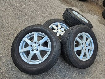 R16" Alu kola 5x114,3 6,5jx16 et35 pneu 215 - 5