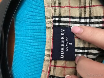 BURBERRY tyrksy damske polotricko S/M - 5