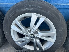 185/60R15 letný komplet Škoda Fabia - 5