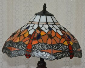 Tiffany lampa s vážkami - krásná - 5