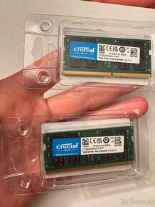 Predám 2x Crucial 16GB DDR4 2400MHz nové v záruke - 5