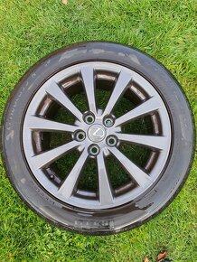 Lexus Disky s pneu 5x114,3 r17, letné - 5