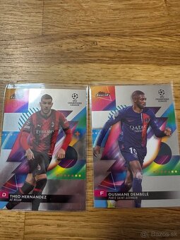 FUTBALOVÉ KARTIČKY ZBERATEĽSKÉ TOPPS FINEST - 5