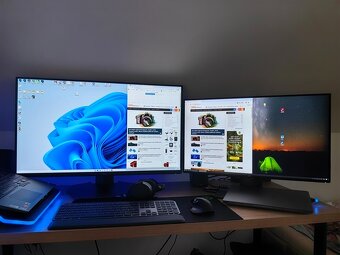 27" Dell U2717D UltraSharp, IPS 2k 2560×1440, vyborny stav - 5