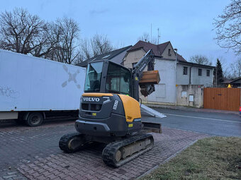 Pásový bagr Minibagr Volvo ECR35D rv2017 CAT Kubota Takeuchi - 5