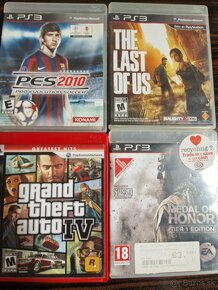 Playstation 3 + 2 joysticks + 18 TOP hracy - 5