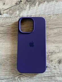 Apple iPhone 13 Pro silikónový kryt - Fialová farba - 5