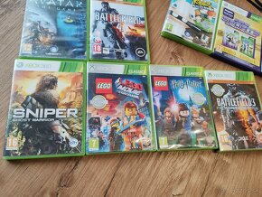 Xbox 360 s kinectom, ovládačom, hrami - 5