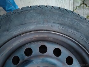 Oceľové disky R14 a letné pneumatiky 185/60 r14 - 5