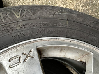 4x VOLVO disky + Zimne pneu 235/65 R17 - 5