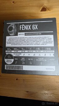 Garmin Fénix 6X Sapphire - 5