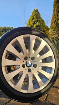 alu disky orig.BMW 5x120 r18 E60/61,M6,M5 + 245/40 R18 letné - 5