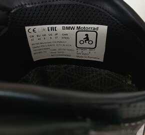 NOVE kozene goretex moto cizmy BMW Pro Race vel. 42 - 5